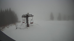 Horní část sjezdovky Skiareálu Ramzová