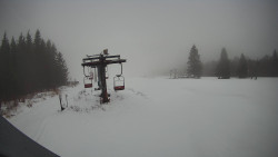 Horní část sjezdovky Skiareálu Ramzová