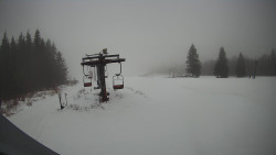 Horní část sjezdovky Skiareálu Ramzová