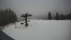 Horní část sjezdovky Skiareálu Ramzová