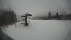 Horní část sjezdovky Skiareálu Ramzová