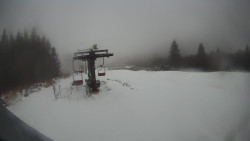 Horní část sjezdovky Skiareálu Ramzová