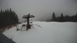 Horní část sjezdovky Skiareálu Ramzová