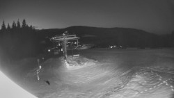 Horní část sjezdovky Skiareálu Ramzová