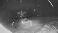 Horní část sjezdovky Skiareálu Ramzová