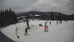 Horní část sjezdovky Skiareálu Ramzová