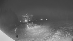 Horní část sjezdovky Skiareálu Ramzová