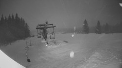 Horní část sjezdovky Skiareálu Ramzová