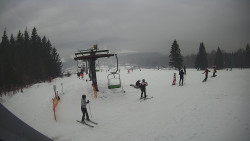 Horní část sjezdovky Skiareálu Ramzová