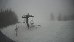 Horní část sjezdovky Skiareálu Ramzová