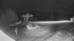 Horní část sjezdovky Skiareálu Ramzová