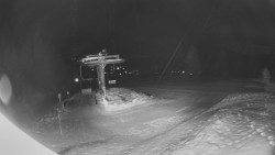 Horní část sjezdovky Skiareálu Ramzová