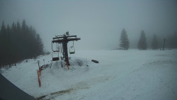 Horní část sjezdovky Skiareálu Ramzová