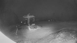 Horní část sjezdovky Skiareálu Ramzová