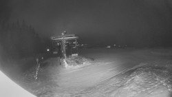 Horní část sjezdovky Skiareálu Ramzová