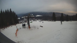 Horní část sjezdovky Skiareálu Ramzová