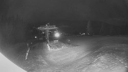 Horní část sjezdovky Skiareálu Ramzová