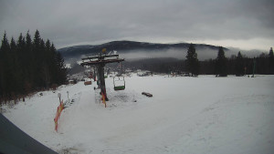 Horské atrakce Ramzová - Horní část sjezdovky Skiareálu Ramzová - 28.1.2026 v 07:30 Horské atrakce Ramzová - Horní část sjezdovky Skiareálu Ramzová - 28.1.2026 v 07:30