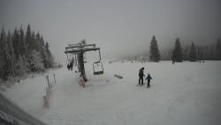 Horní část sjezdovky Skiareálu Ramzová