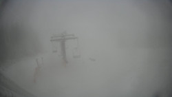 Horní část sjezdovky Skiareálu Ramzová