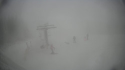 Horní část sjezdovky Skiareálu Ramzová