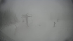 Horní část sjezdovky Skiareálu Ramzová