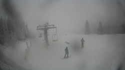 Horní část sjezdovky Skiareálu Ramzová