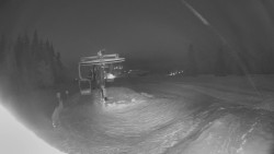 Horní část sjezdovky Skiareálu Ramzová