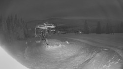 Horní část sjezdovky Skiareálu Ramzová