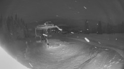 Horní část sjezdovky Skiareálu Ramzová