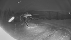 Horní část sjezdovky Skiareálu Ramzová