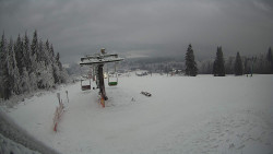 Horní část sjezdovky Skiareálu Ramzová