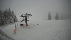 Horní část sjezdovky Skiareálu Ramzová