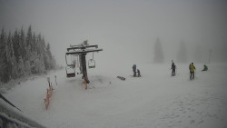 Horní část sjezdovky Skiareálu Ramzová