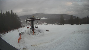 Horské atrakce Ramzová - Horní část sjezdovky Skiareálu Ramzová - 6.2.2026 v 07:30