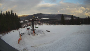 Horské atrakce Ramzová - Horní část sjezdovky Skiareálu Ramzová - 6.2.2026 v 08:00