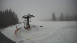 Horní část sjezdovky Skiareálu Ramzová