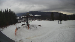 Horní část sjezdovky Skiareálu Ramzová