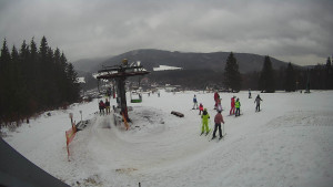 Horské atrakce Ramzová - Horní část sjezdovky Skiareálu Ramzová - 6.2.2026 v 11:00