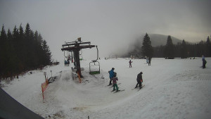 Horské atrakce Ramzová - Horní část sjezdovky Skiareálu Ramzová - 6.2.2026 v 12:30