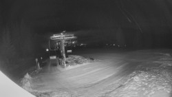 Horní část sjezdovky Skiareálu Ramzová