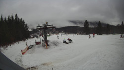 Horní část sjezdovky Skiareálu Ramzová