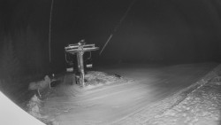 Horní část sjezdovky Skiareálu Ramzová