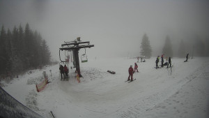 Horské atrakce Ramzová - Horní část sjezdovky Skiareálu Ramzová - 8.2.2026 v 11:30