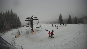 Horské atrakce Ramzová - Horní část sjezdovky Skiareálu Ramzová - 8.2.2026 v 12:00