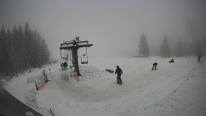 Horské atrakce Ramzová - Horní část sjezdovky Skiareálu Ramzová - 8.2.2026 v 14:00