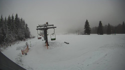 Horní část sjezdovky Skiareálu Ramzová