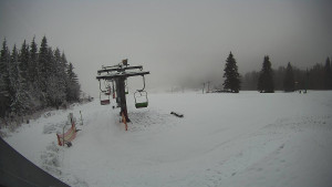 Horské atrakce Ramzová - Horní část sjezdovky Skiareálu Ramzová - 10.2.2026 v 07:30