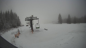 Horské atrakce Ramzová - Horní část sjezdovky Skiareálu Ramzová - 10.2.2026 v 08:00