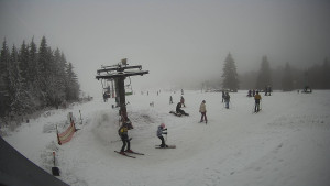 Horské atrakce Ramzová - Horní část sjezdovky Skiareálu Ramzová - 10.2.2026 v 10:30